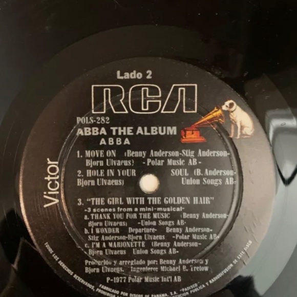 ABBA the album 1977 VG+ rating original - Picture 5 of 5